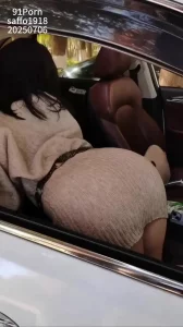 车里的骚母狗
